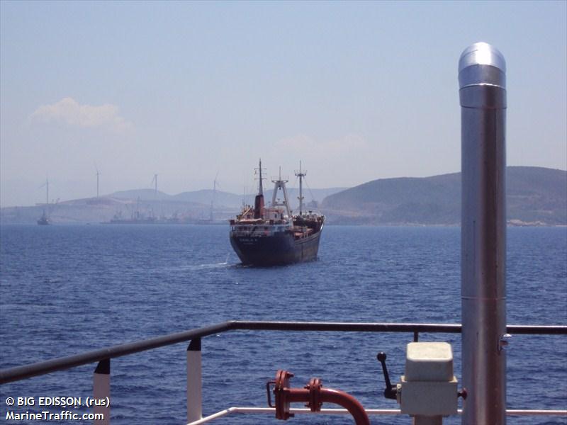 Türk Gemisi DAMLA K Suriye&#039;de Karaya Oturdu