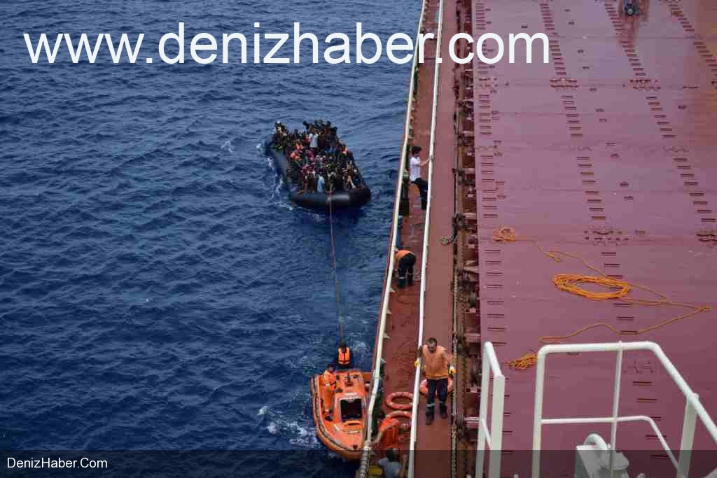 Perge Gemisi Libya'lı Mültecileri Kurtardı