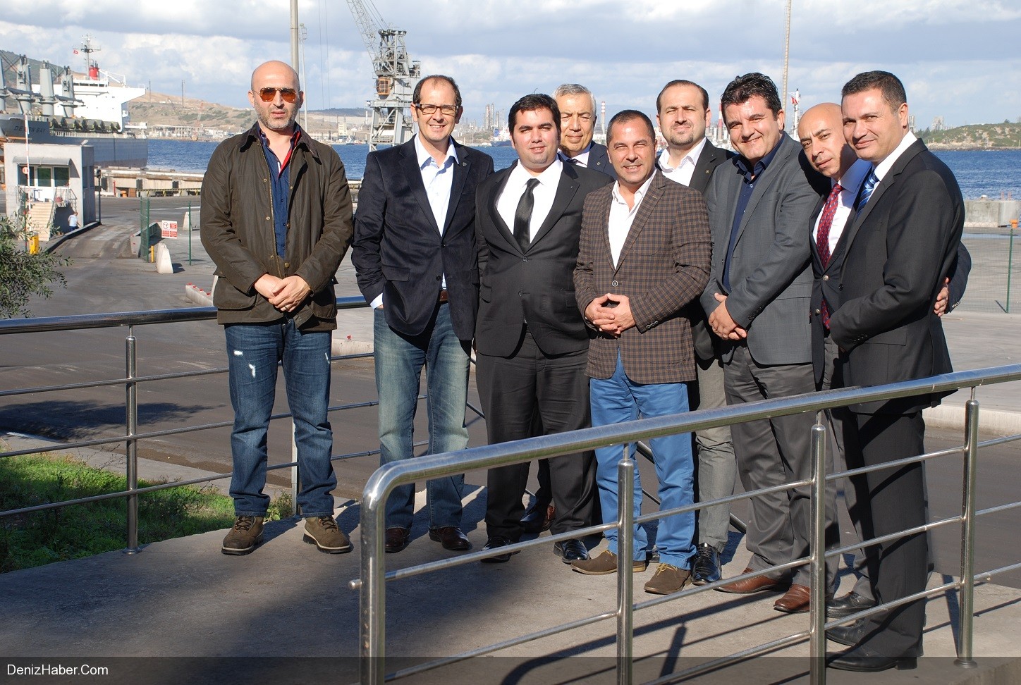 DTO İzmir Aliağa Limanlarını Ziyaret Etti