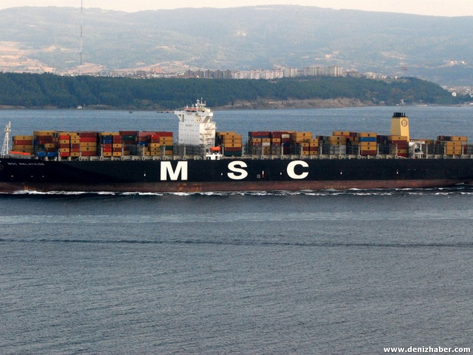 "MSC MELATILDE" Boğaz'dan Geçti