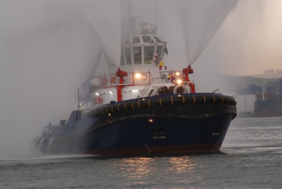 San-Mar'dan Yeni İnşa Römorkör Töreni