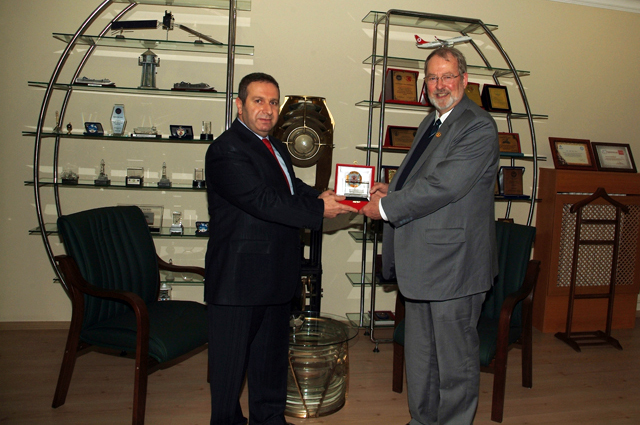 WMU Rektörü Kıyı Emniyeti Ziyaret Etti