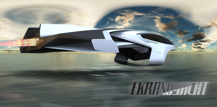&quot;Ekranoyacht”  Hem Yüzecek Hem Uçacak