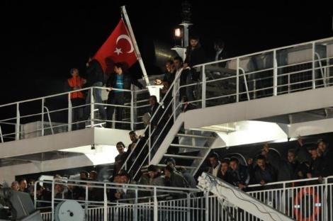 Dün Gece Marmaris Limanı'na Geldi