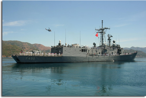 Danimarka gemisinin yükü "hassas"