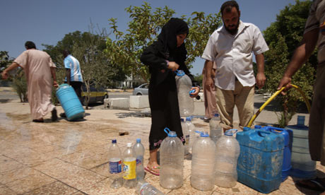 Libya'lı Müslümanlar Bayramda Susuz