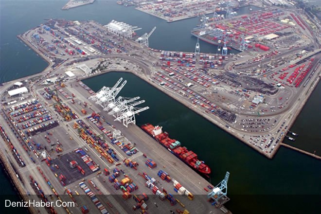 Long Beach Limanında Protesto