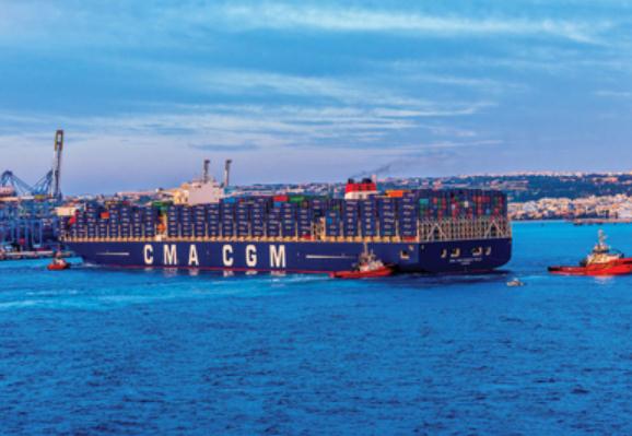 CMA CGM Marco Polo Malta&#039;daydı
