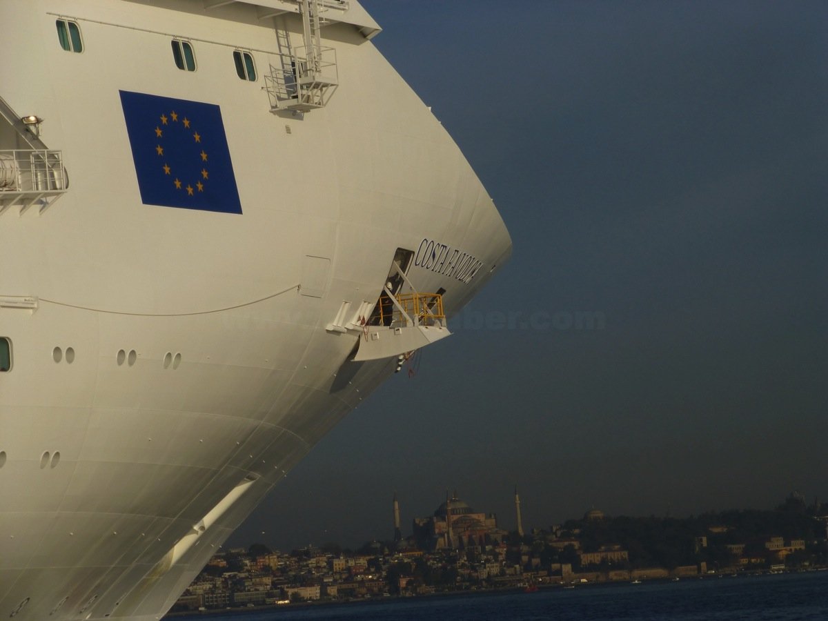 Costa Fascinosa İstanbul'a Uğramadı...