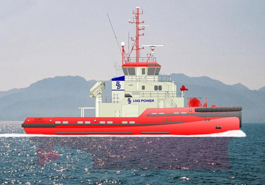 Dünyanın İlk LNG Römorkörü Sanmar&#039;dan