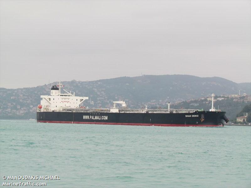 Palmali Tankeri Şah Deniz Karadeniz'de çarpıştı