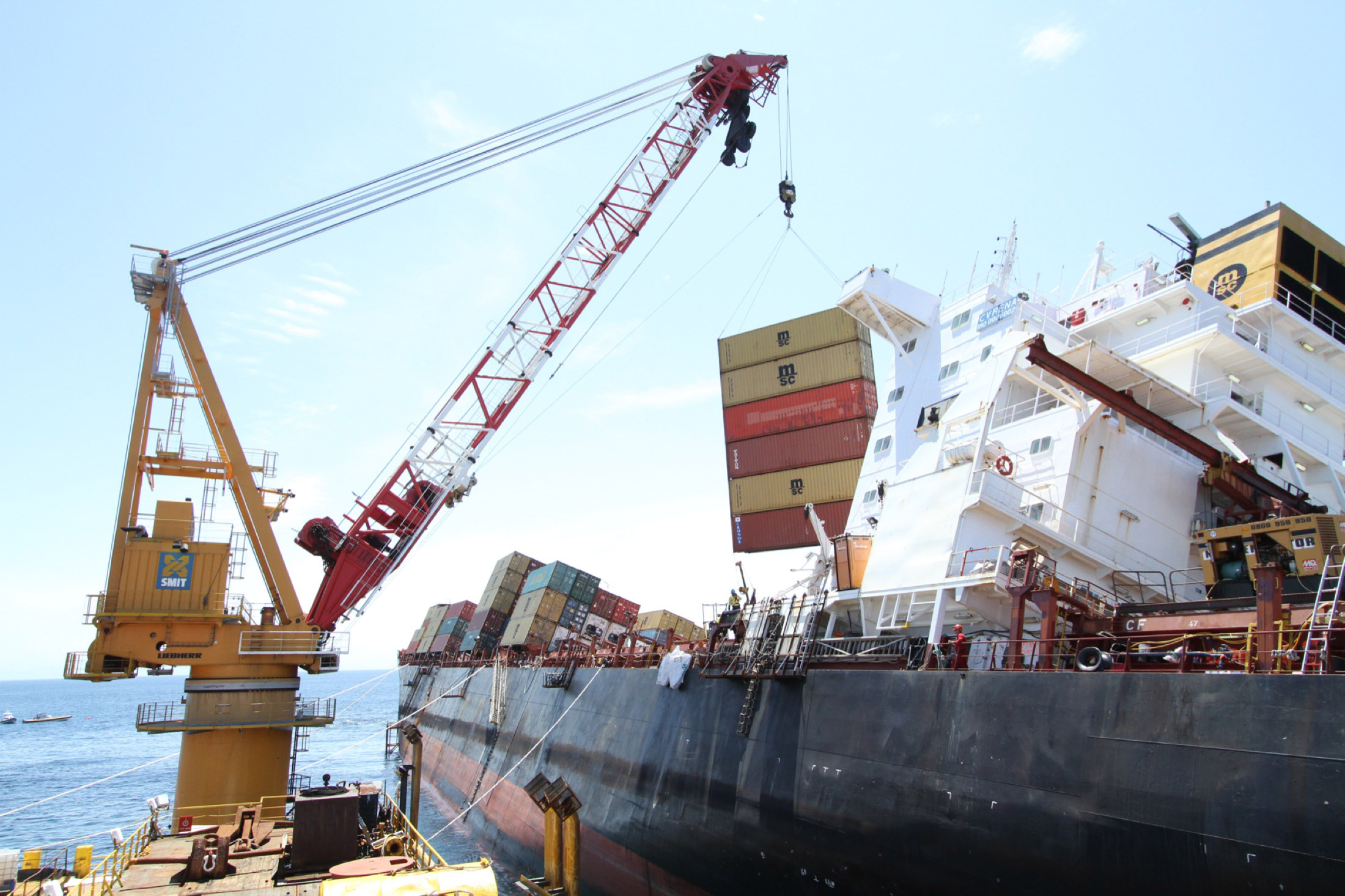 RENA&#039;daki konteynerlerin tahliyesi devam