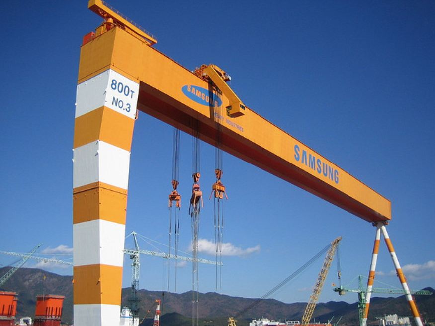 Güney Kore gemi inşada Çin'i Katladı