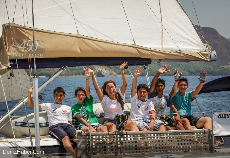 TOÇEV Çocukları Özgürlüğe Yelken Açtı