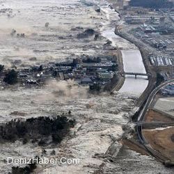 Japonya  kıyıları için 1 metrelik tsunami alarmı verildi.