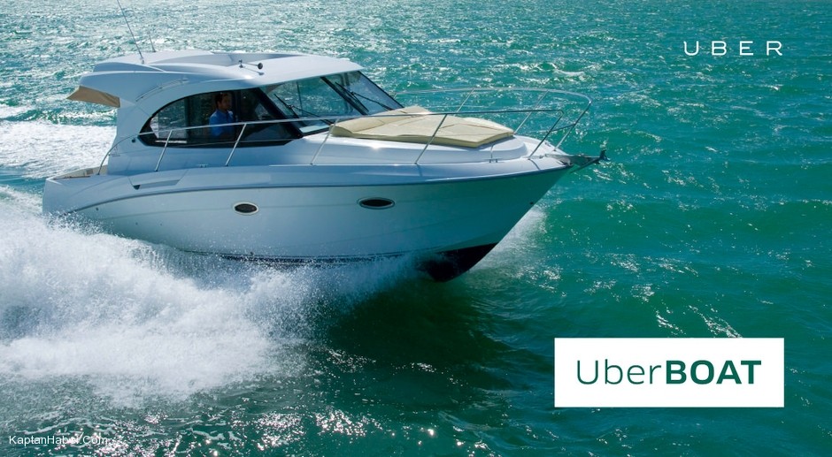 Uber Tekne deniz taksilere rakip oluyor