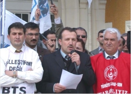 Eylem Bu Kez Demiryolu Çalışanlarında