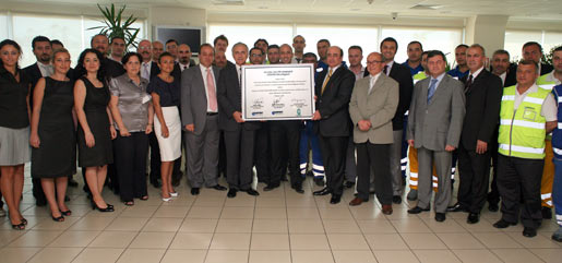 Mükemmellikte Yetkinlik Belgesi Marport’un