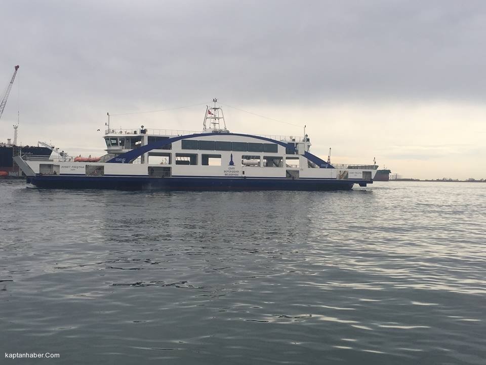 Çeksan Tersanesi M/F Ahmet Piriştina’yı İzmir’e gönderdi