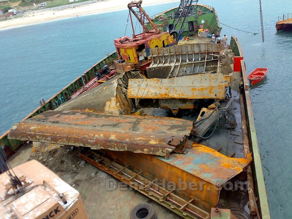 AKKOÇ-1 Batık Enkazı Böyle Çıkarılmıştı