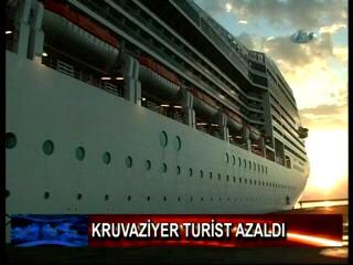 Alanya&#039;ya Gemiyle Gelen Turist Azaldı