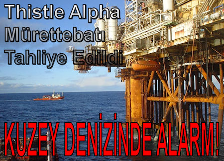 Petrol Platformu Tahliye Ediliyor