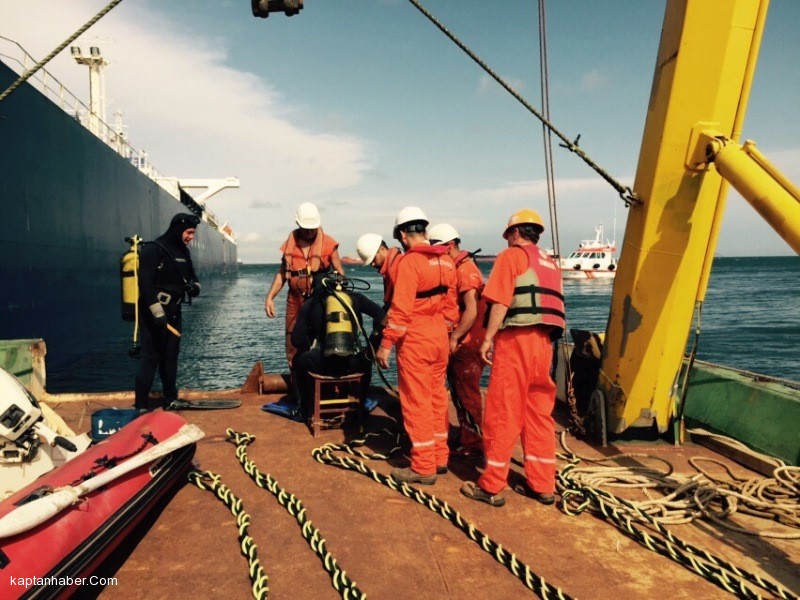 SCF KHIBINY İlk Müdahale Alesta Dalgıçlık ekibinden