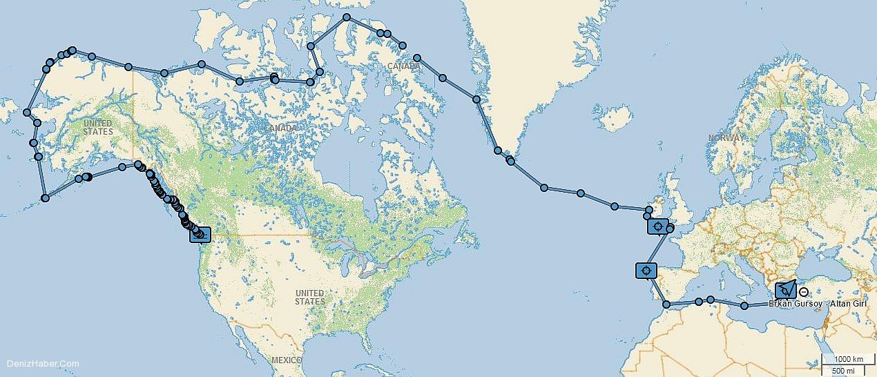 Kuzeybatı Geçidini Tek Başına Geçen İlk Türk Denizci Geliyor!