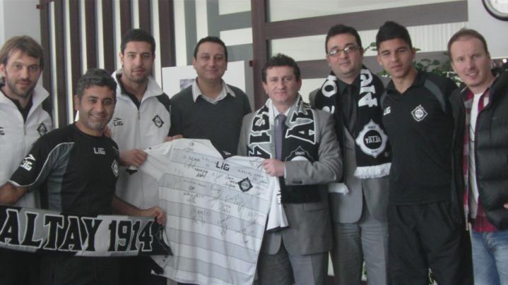 Altaylı Futbolcular Rota Koleji’ndeydi