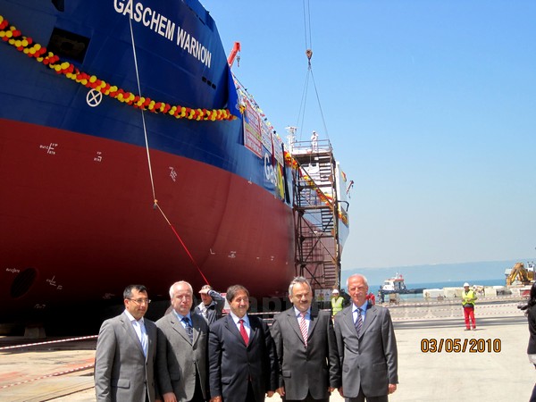 Deniz TV: Gaschem Warnow Denize İndiriliyor