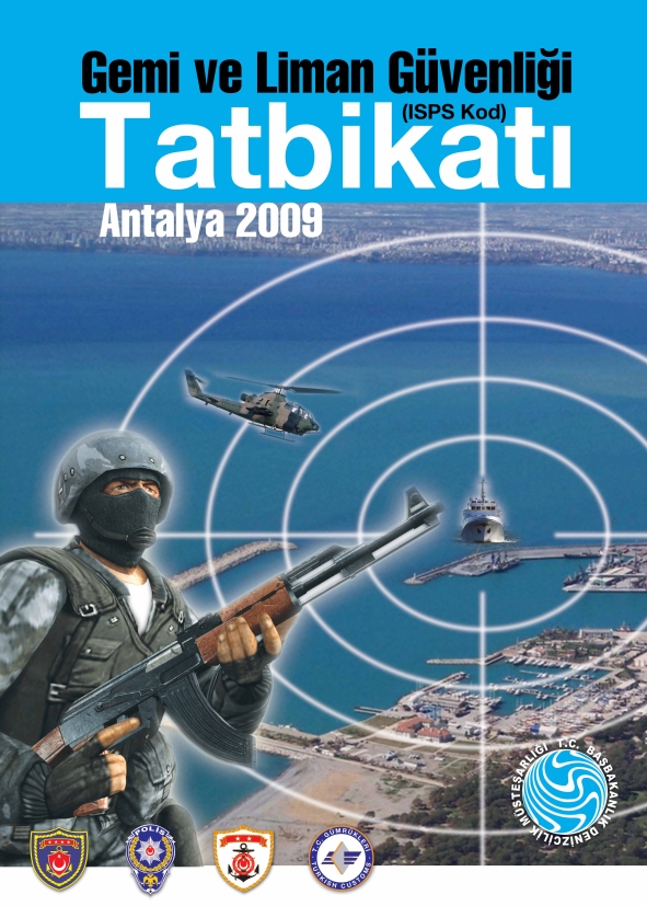 Antalya&#039;da Gemi ve Liman Güvenliği  Tatbikatı