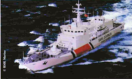 RMK'da Arama Kurtarma Gemilerine İlk Kaynak