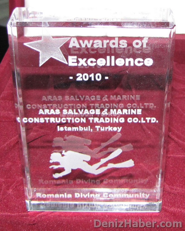 ARAS Gemi Kurtarma’ya Romanya'dan Ödül