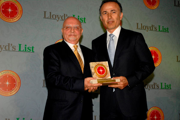 Lucien Arkas “Yılın Denizcilik Şahsiyeti”