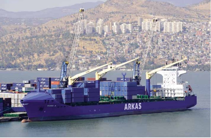 Arkas'dan Ashdod Limanına Servis