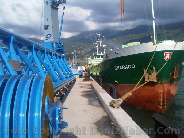 Assan Limanı&#039;nın vinçleri geldi