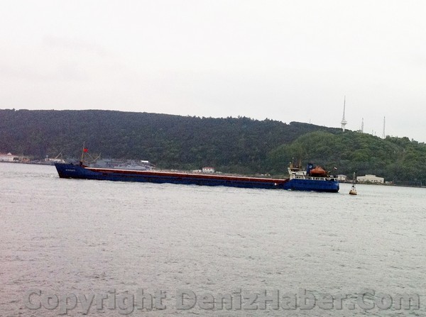 Rus Gemisi Boğazda Karaya Oturdu