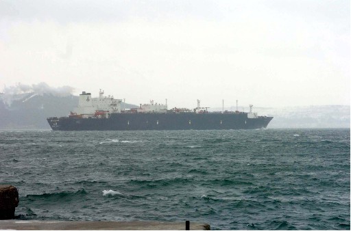 Dev Tanker Çanakkale Boğazı'ndan Geçti