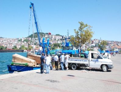 Denizden Balık Yerine Kereste Tuttular