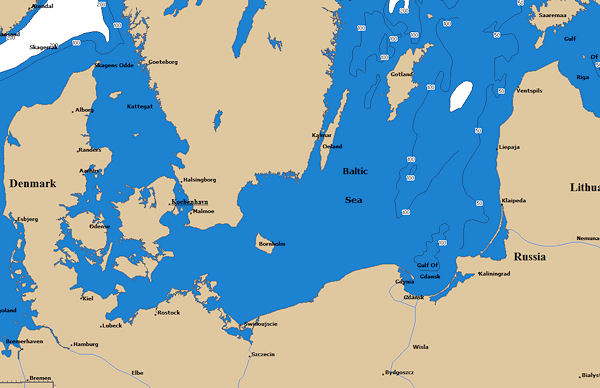 Baltıkta Kılavuz Kaptan Almayana Takip