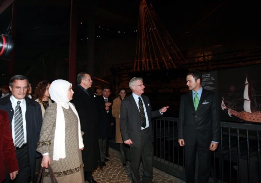 Başbakan Erdoğan Vasa Müzesi'ni Gezdi