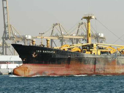 'IBN BATOUTA' Kızıldeniz'de  Battı