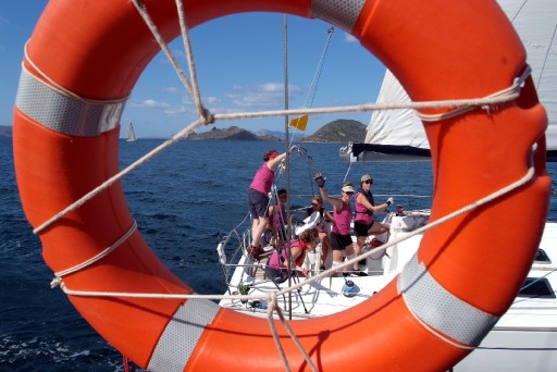 Bayanlar yelken kupasında ilk gün sonuçları