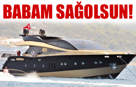 &quot;Babam Sağolsun&quot; dedirtecek yat hediyesi