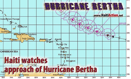 Bertha Kasırgası Bermuda&#039;ya Yaklaşıyor