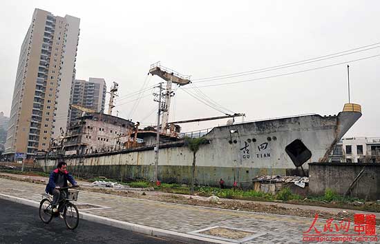 Çinliler betondan gemi yaptılar