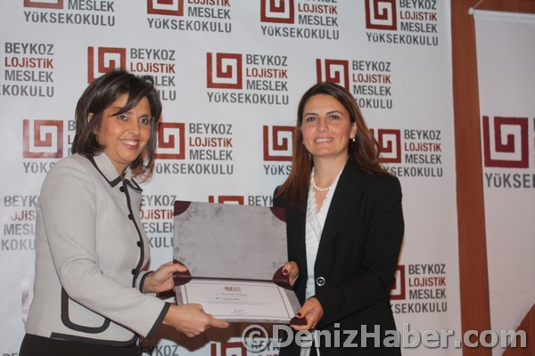 Beykoz Lojistik MYO'dan DenizHaber'e Ödül