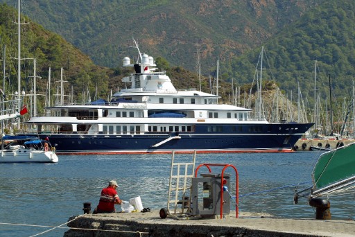 Bill Gates&#039;in Yatı Marmaris&#039;te...