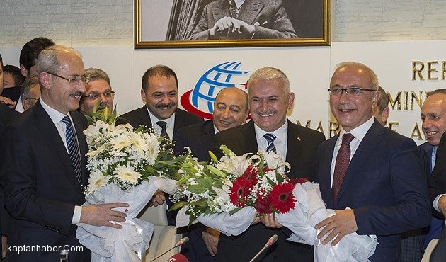 Binali Yıldırım, Görevi Feridun Bilgin&#039;den Devraldı
