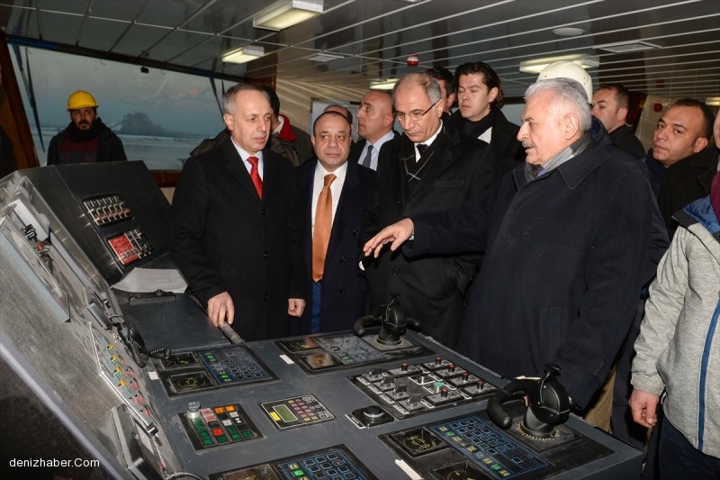 Binali Yıldırım, TÜLOMSAŞ Motorlu Feribotu İnceledi